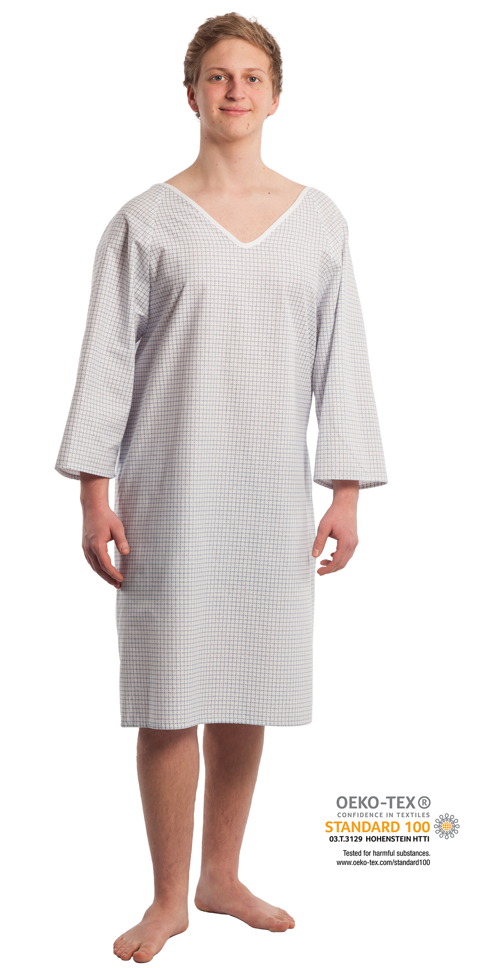 4064064:Pflegehemd für Damen und Herren 4064064:Pflegehemd für Damen und Herren