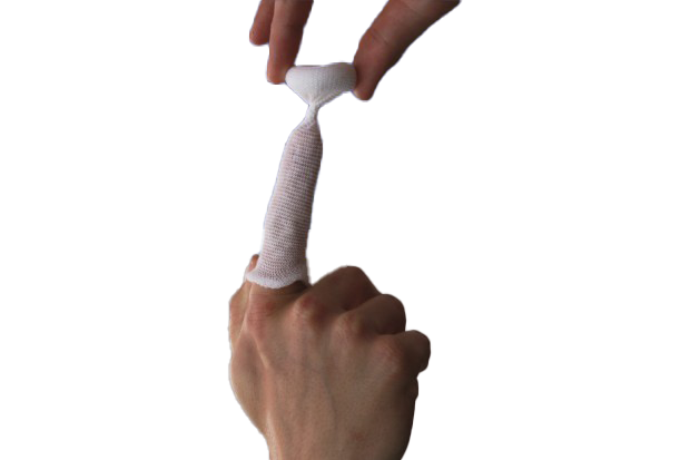 90000:Fingerverband TipTwist, Fertigverband