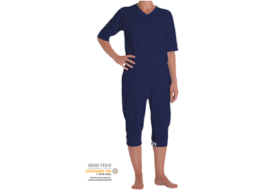 Pflegeoverall kurz, Krankenoverall, Pflegeanzug