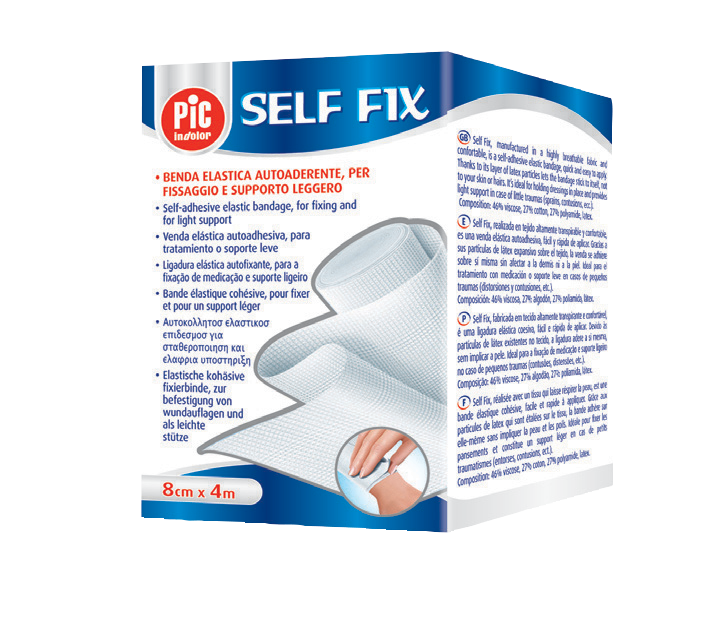 0460:Self-Fix krepp Haftbinde, Fixierbinde, elastische Binde, Fixierrolle