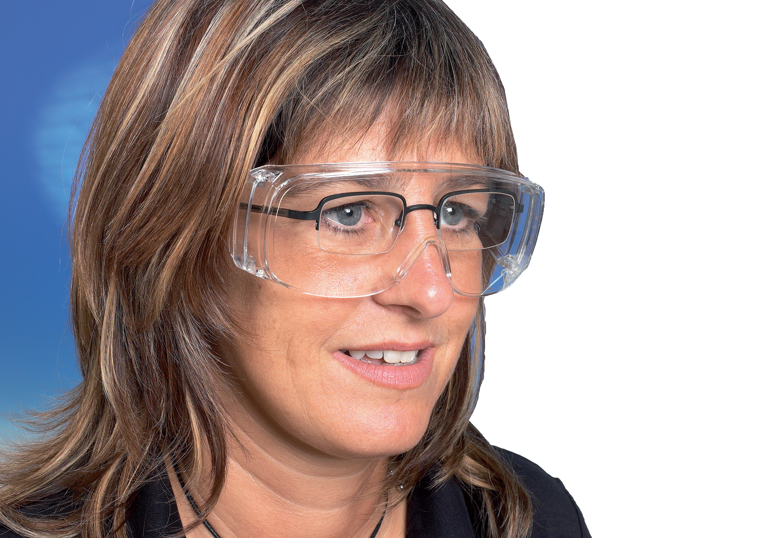 Schutzbrille, Überbrille,