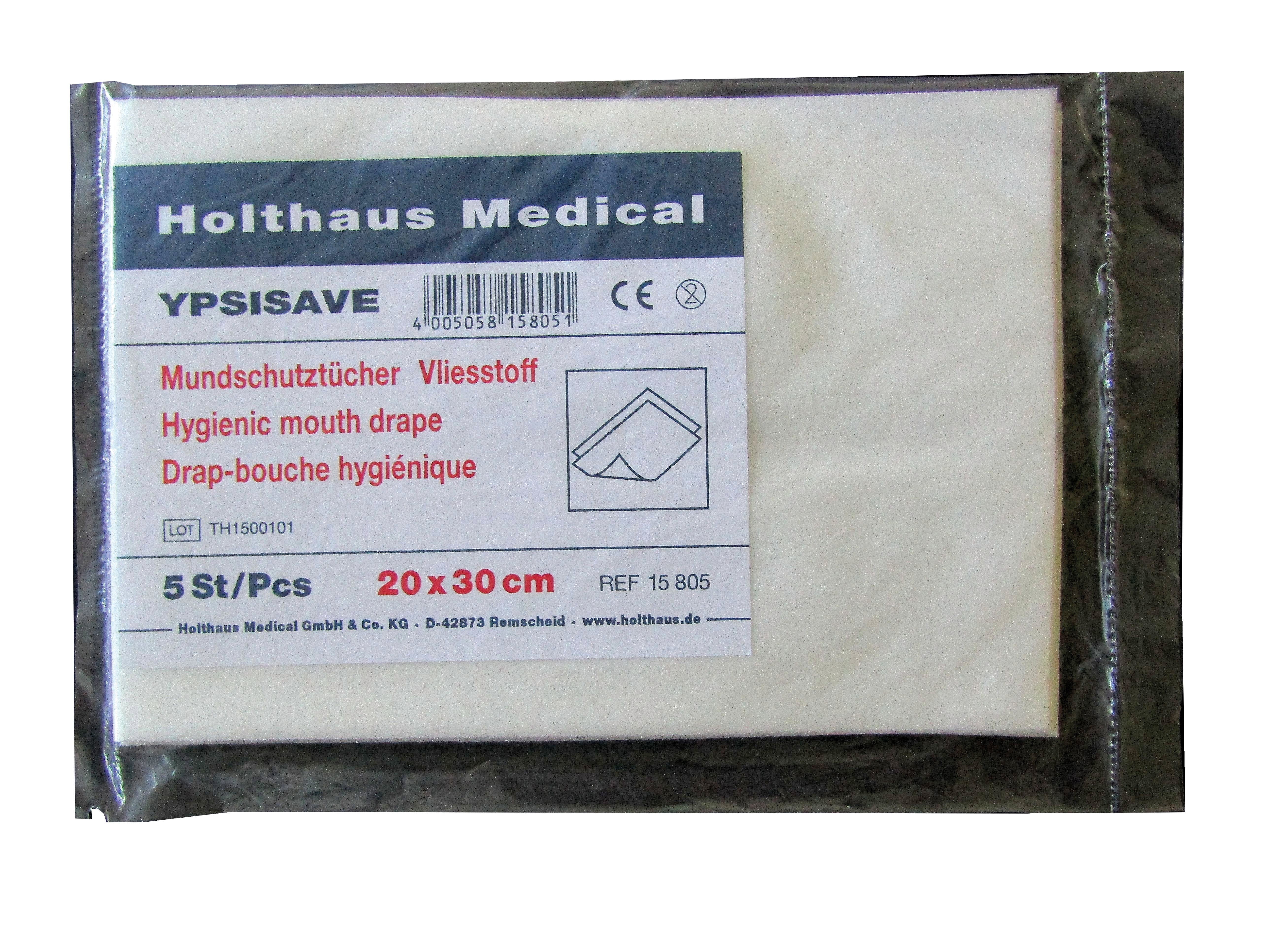 15805:Ypsisave Mundschutztücher, Beatmungstücher