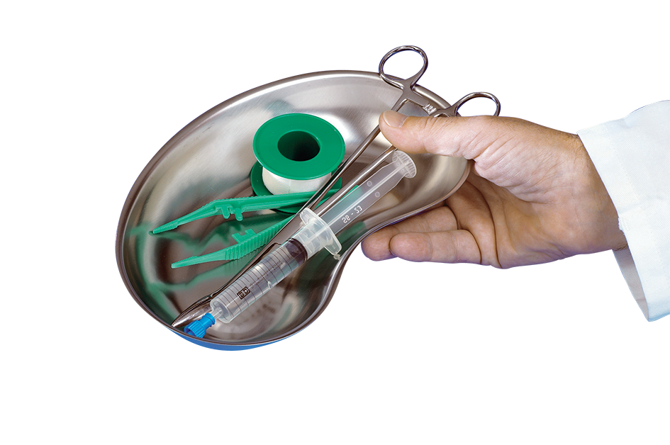 Nierenschalen aus Edelstahl, Schale