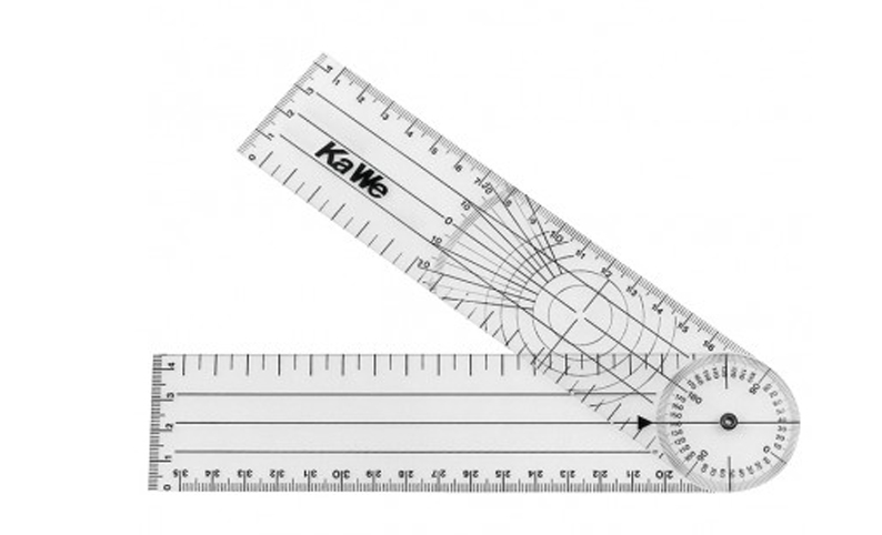Goniometer 360°, Winkelmesser