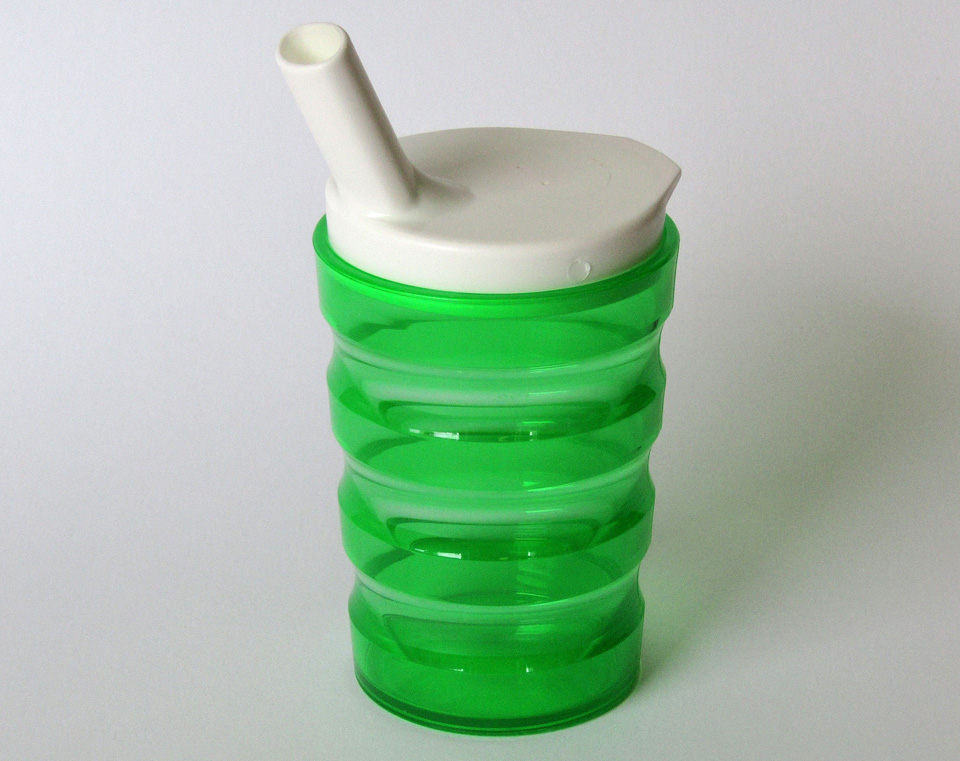 3080G:Trinkbecher gelb, Trinkhilfe