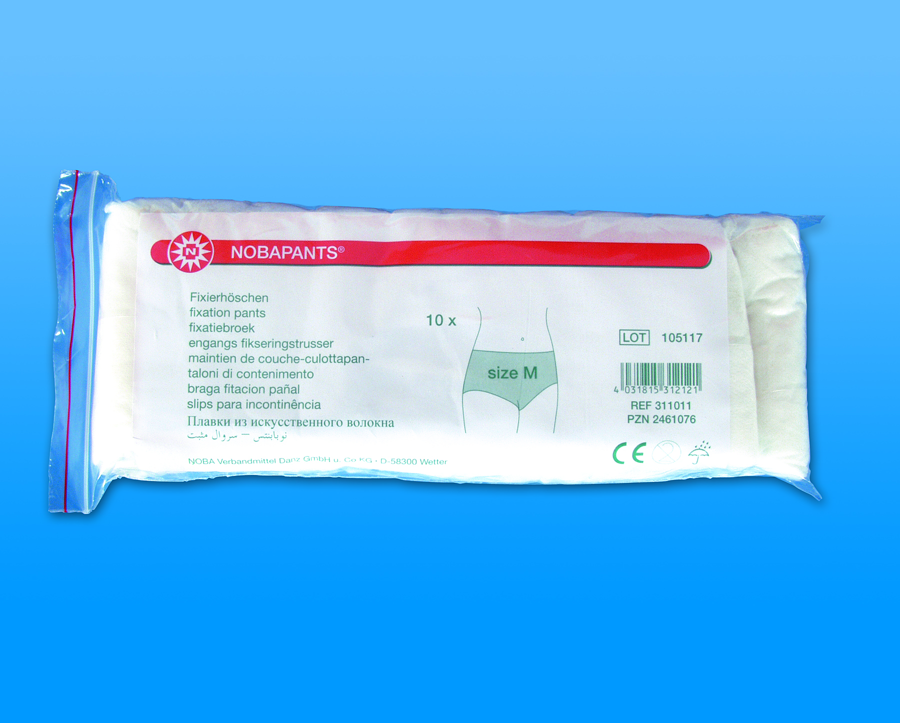 311013:NOBAPANTS® Fixierhöschen, Nässeschutz, Inkontinenzhose