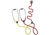 KUW0634200144:Schwestern-Lehr-Stethoskop Duo, Schulungsstethoskop