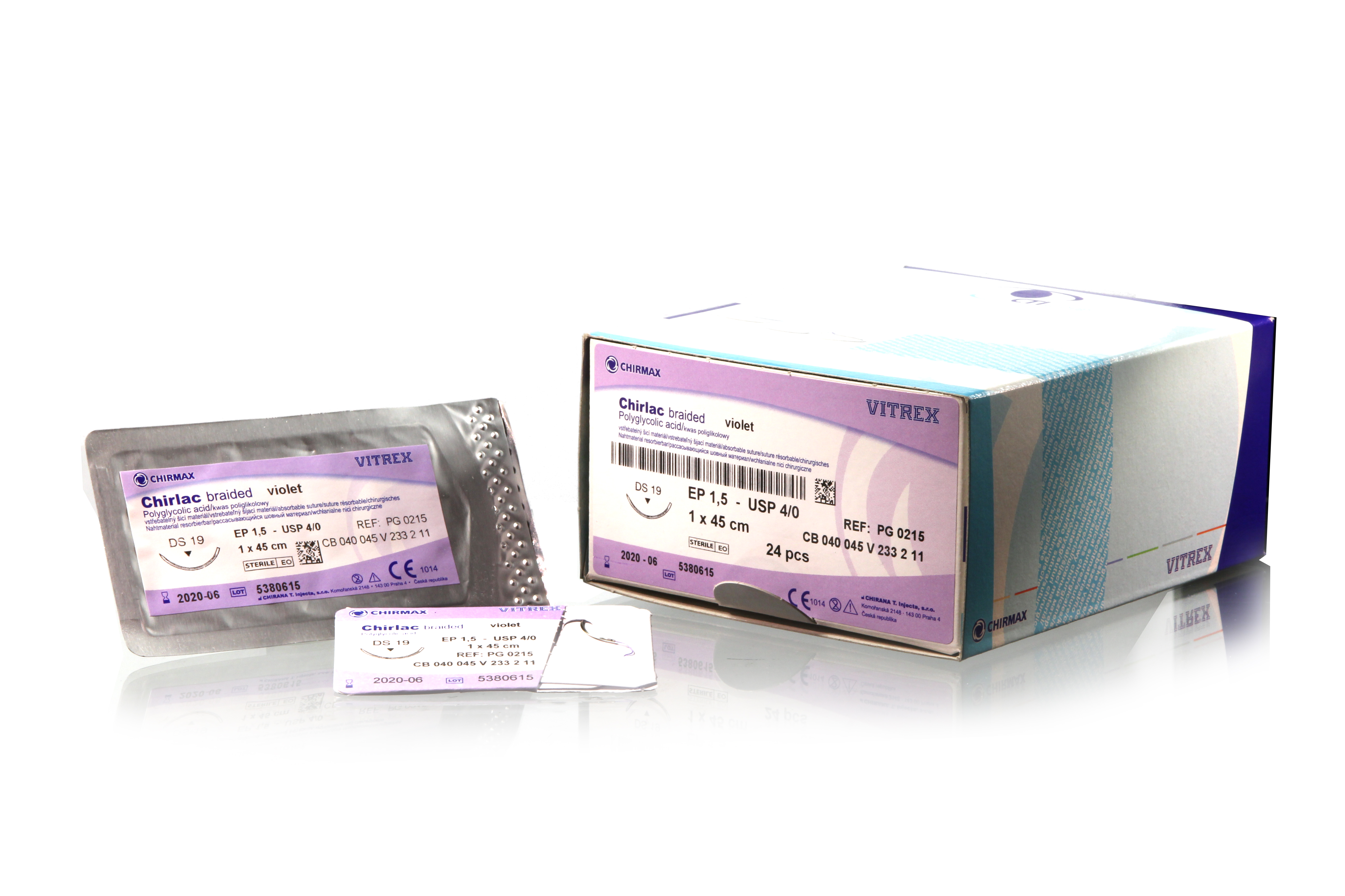 PN0203:Chirlac braided, Nahtmaterial