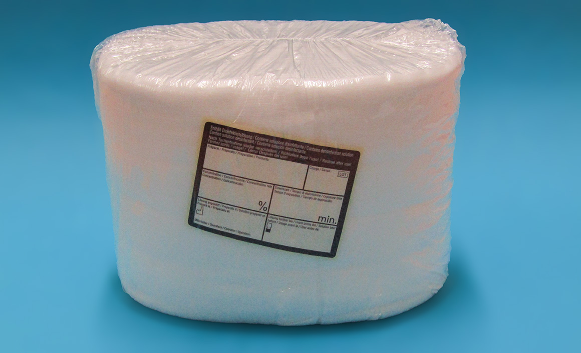 Vliestuchrolle, Vliestuch, Wundvliesrolle