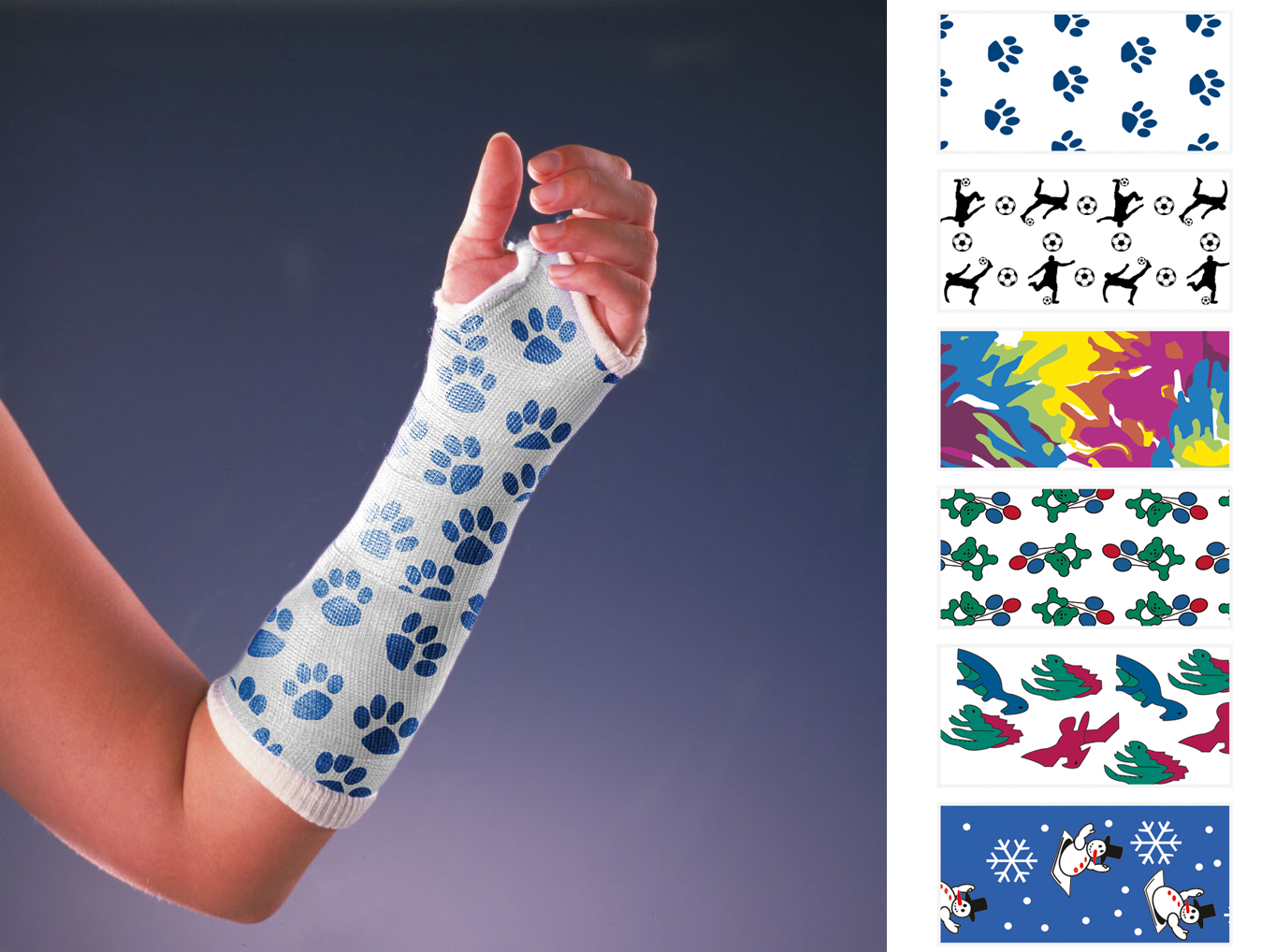7227303:DELTA-CAST® Prints, Design-Gipsverband