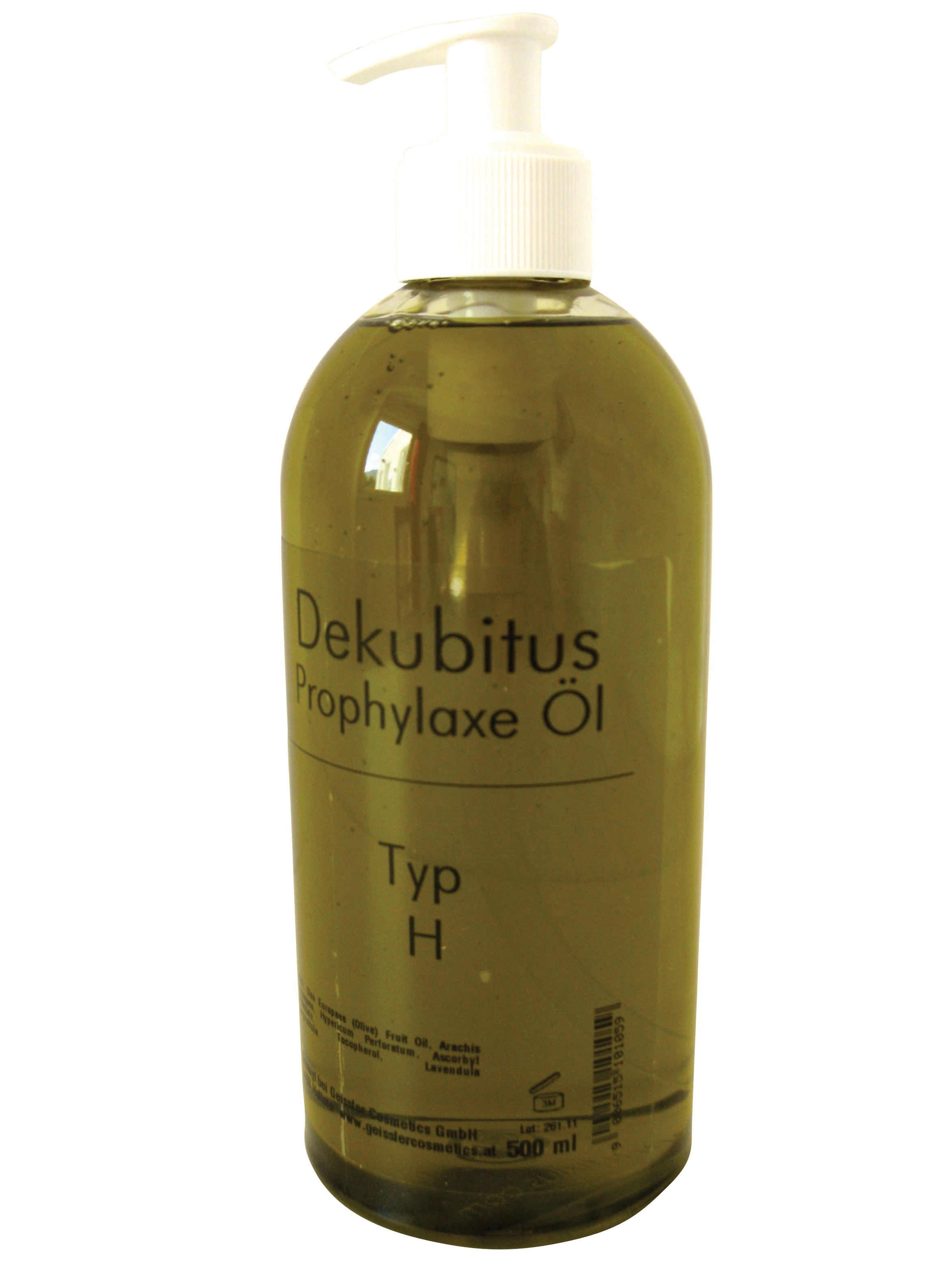 GC510105:Dekubitus Prophylaxeöl, Pflegeöl, Reinigungsöl