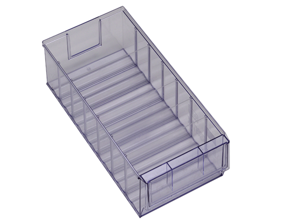 W601066:Lagerungsbox mit Griff, Transportbox - Lagerbox Teiler