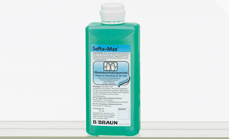 18921:Softa Man Händedesinfektion, Desinfektionsmittel