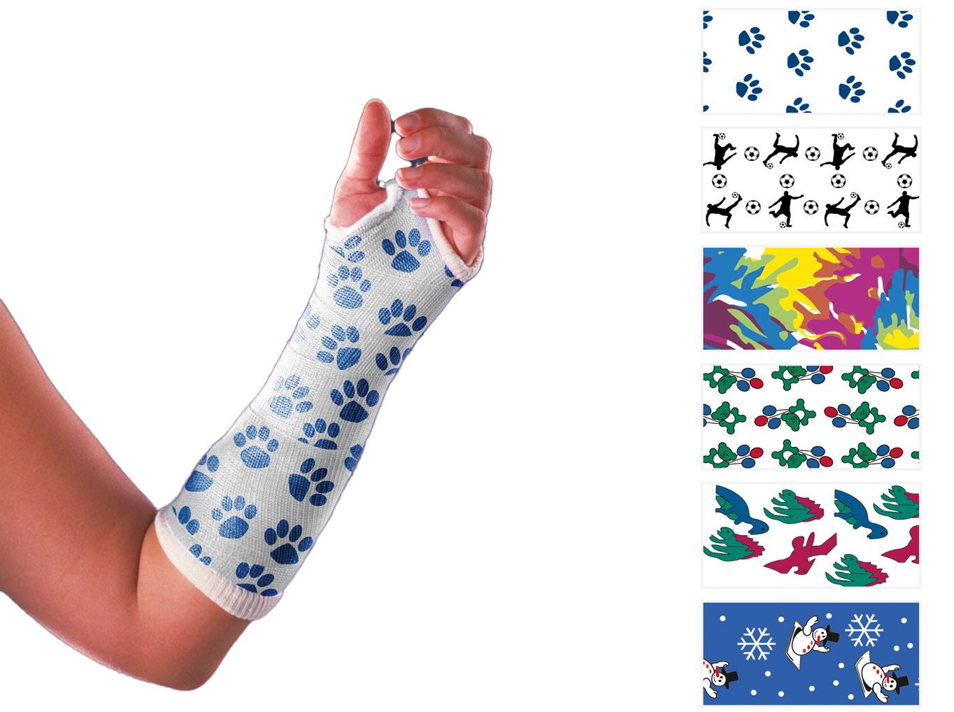 DELTA-CAST® Prints, Design-Gipsverband