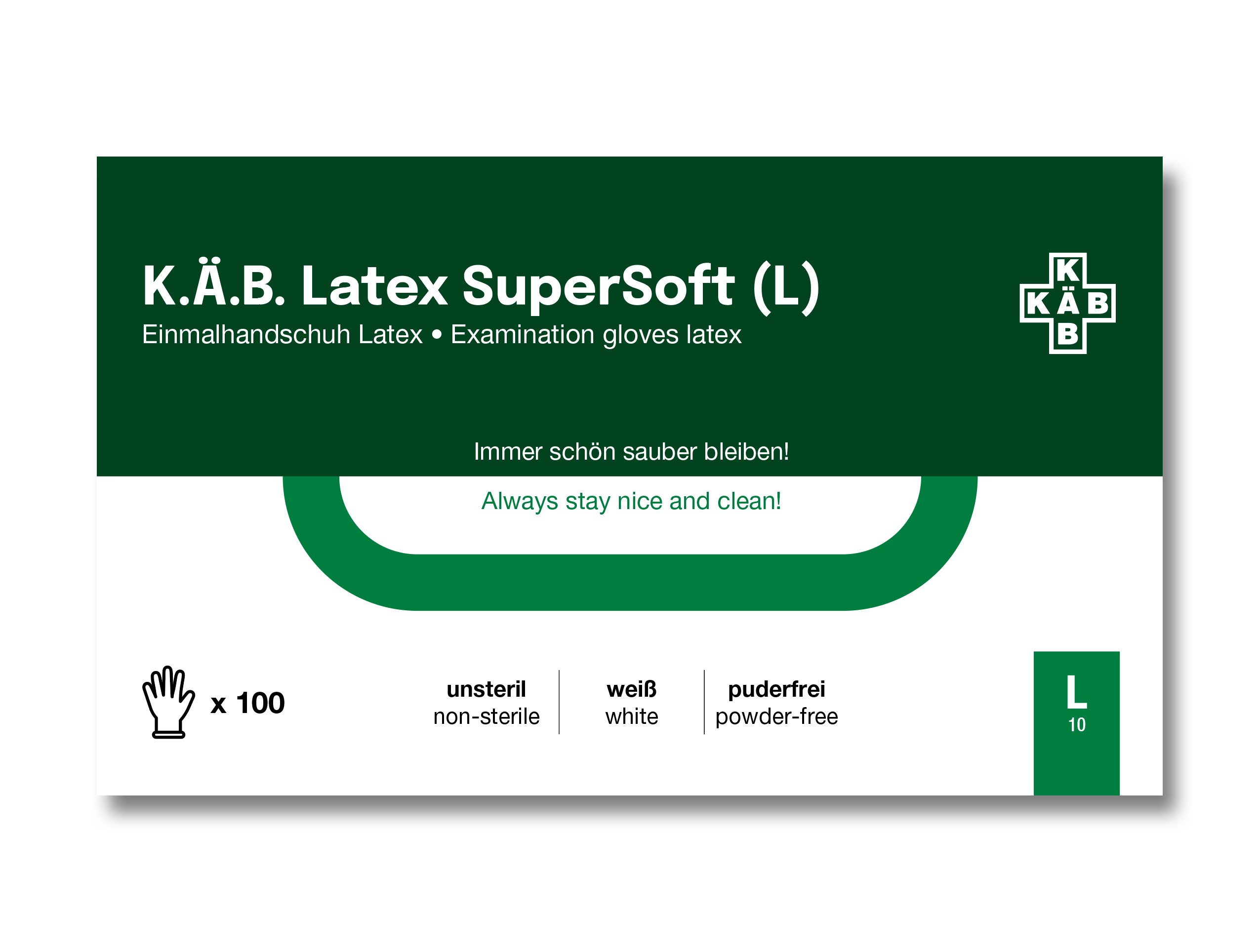 K141:Untersuchungshandschuhe Latex, Handschuh, Hygienehandschuh, Latexhandschuh