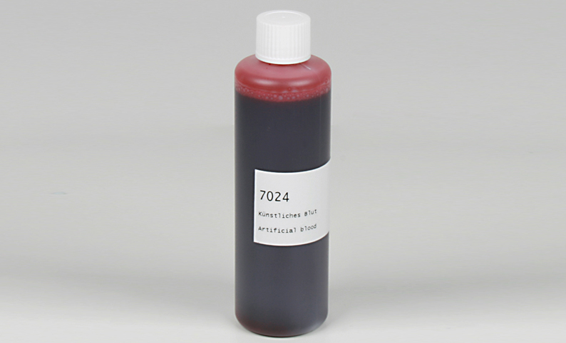 7024:Flüssigkeit Blutfarben, künstliches Blut