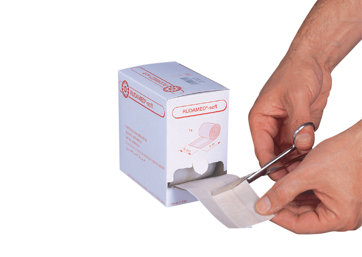 081504:RUDAMED® soft, Rollenpflaster, Pflaster, Wundschnellverband