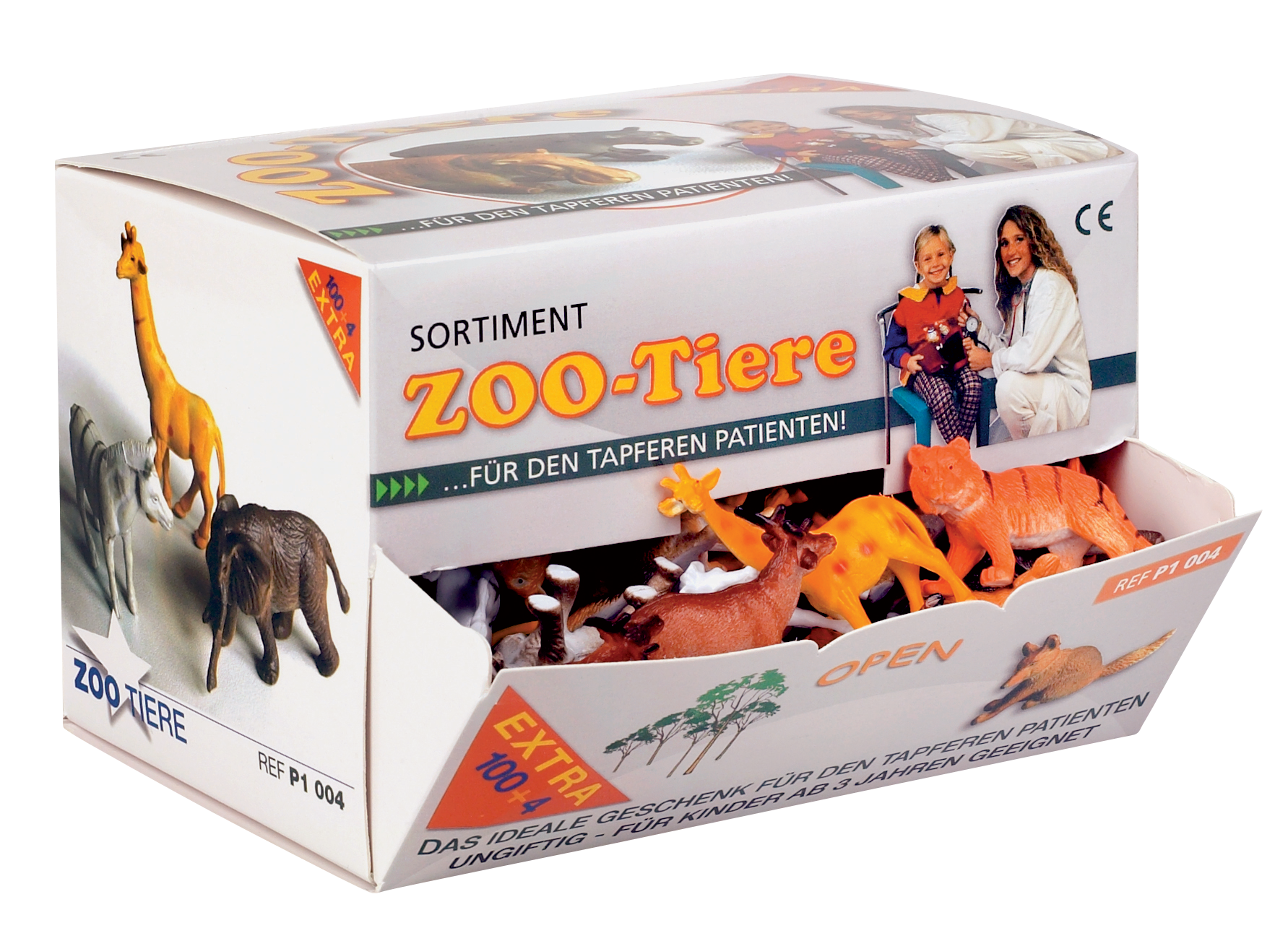 P1004:Zootiere - Spielfiguren-Sortiment