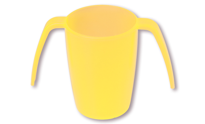 2-Henkel-Becher, Becher, Trinkbecher, Trinkhilfe
