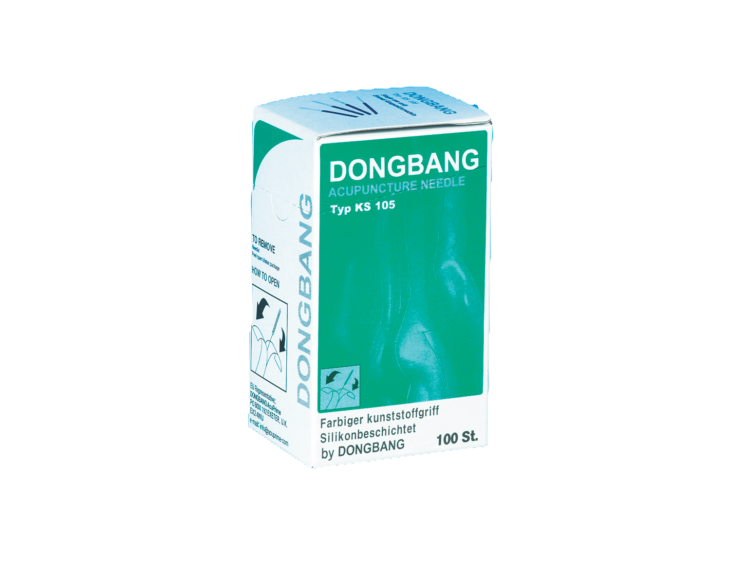 S8KS2525:DONGBANG –  Akupunkturnadeln mit Kunststoffgriff