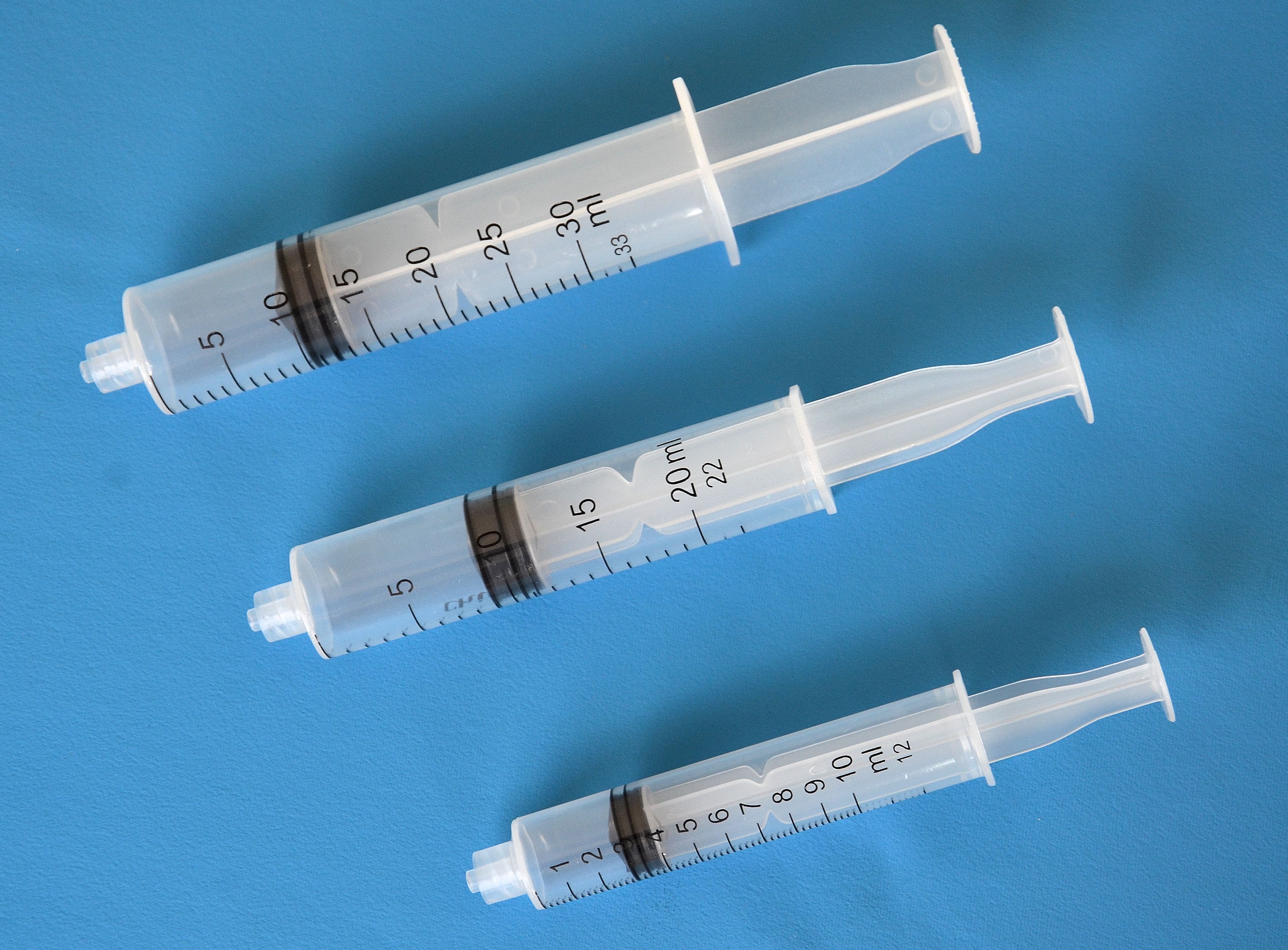CH03002LL:3-teilige Einwegspritze, Spritze, Luer-Lock, Einmalspritze, Luerlockspritze