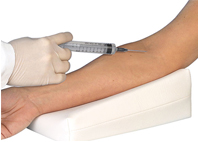 F61341301:Injektionskissen, Blutentnahmekissen