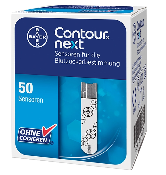 Contour Next Sensoren, Sensorstreifen, Messstreifen, Detektionsstreifen