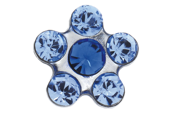 75126399:Ohrstecker Blume, Ohrschmuck mit Blumenmotiv, Ohrringe