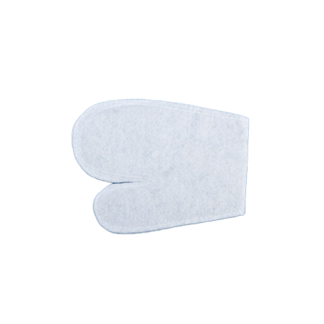 Viskosevliesstoff Handschuh, Waschhandschuh Handform, Waschhilfe