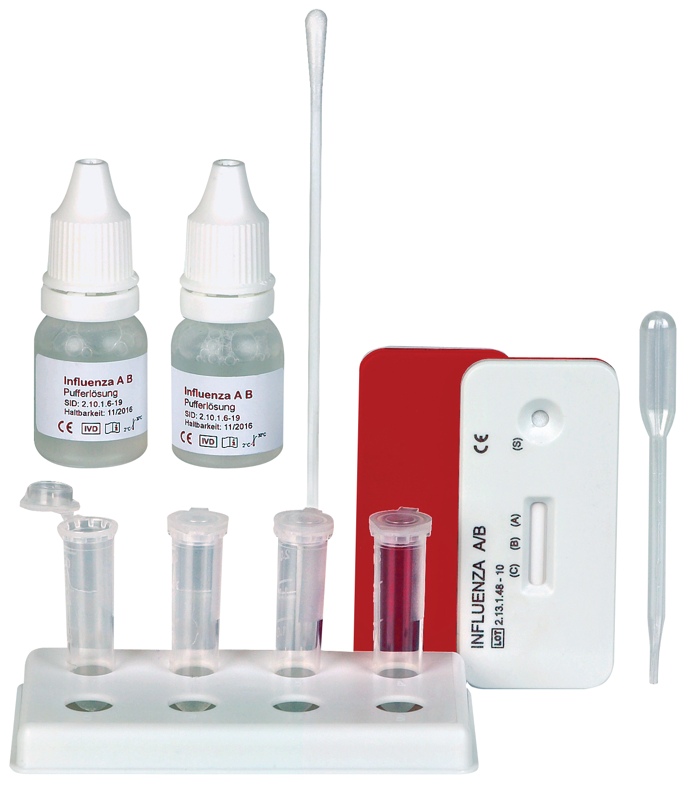 C319012:CLEARTEST® Influenza Test, Antigen Grippe Schnelltest