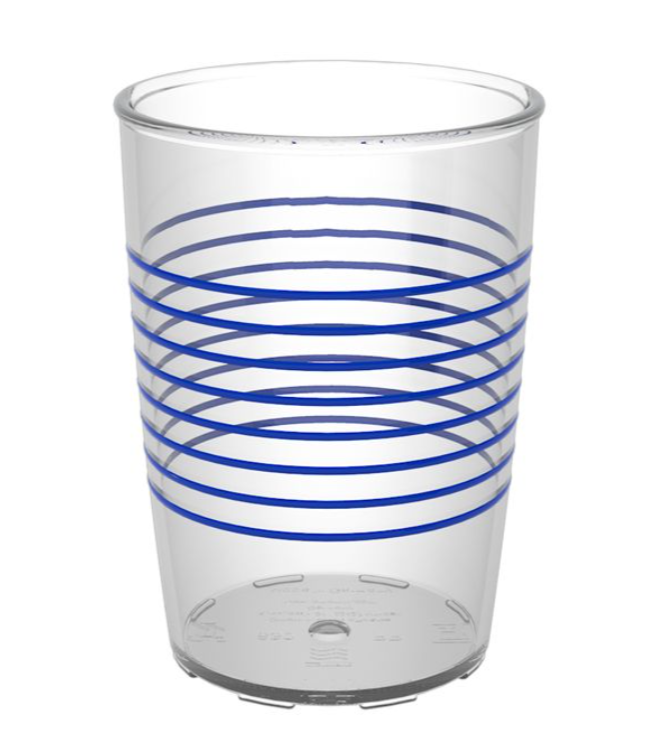 Becher mit Antirutsch-Trick Ringe, Trinkbecher