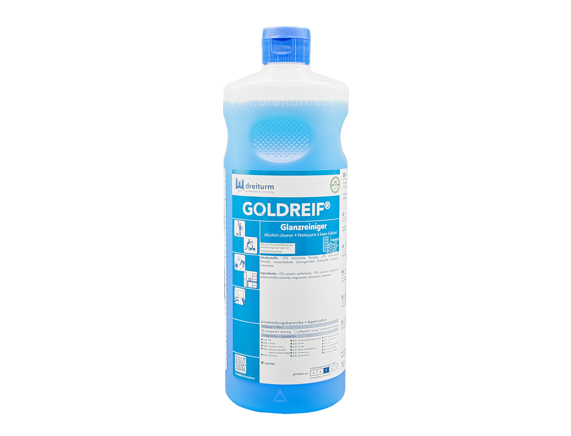 4307:Glanzreiniger Goldreif 1L, Glasreiniger
