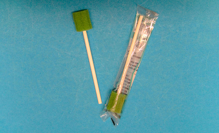 Polygon Swabs – neutrale Mundpflegestäbchen, Reinigungsstäbchen