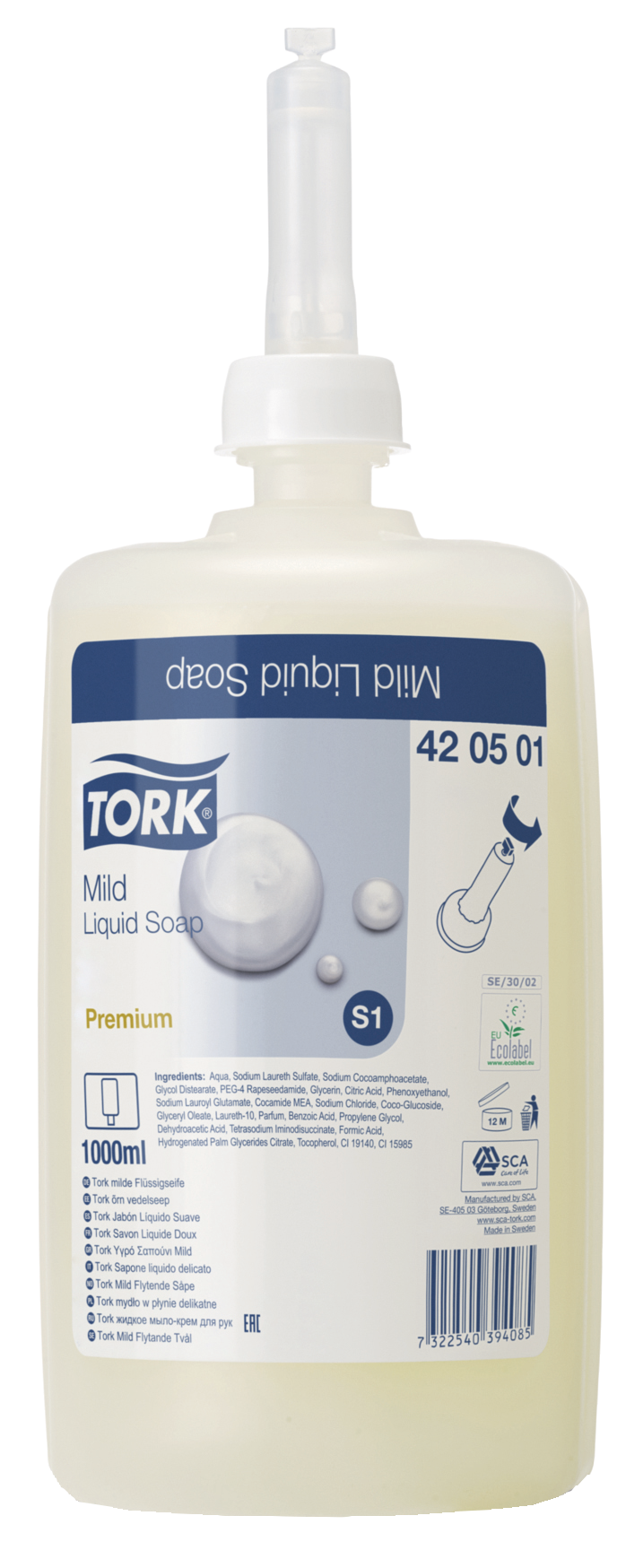 420501:Tork Premium Flüssigseife Extra Mild, Pflegeseife
