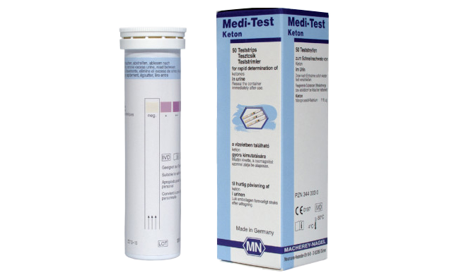 Medi-Test Keton Harntest, Test