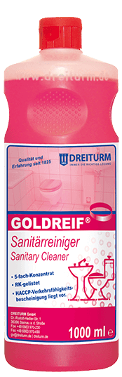 4370:Sanitärreiniger Goldreif 1L