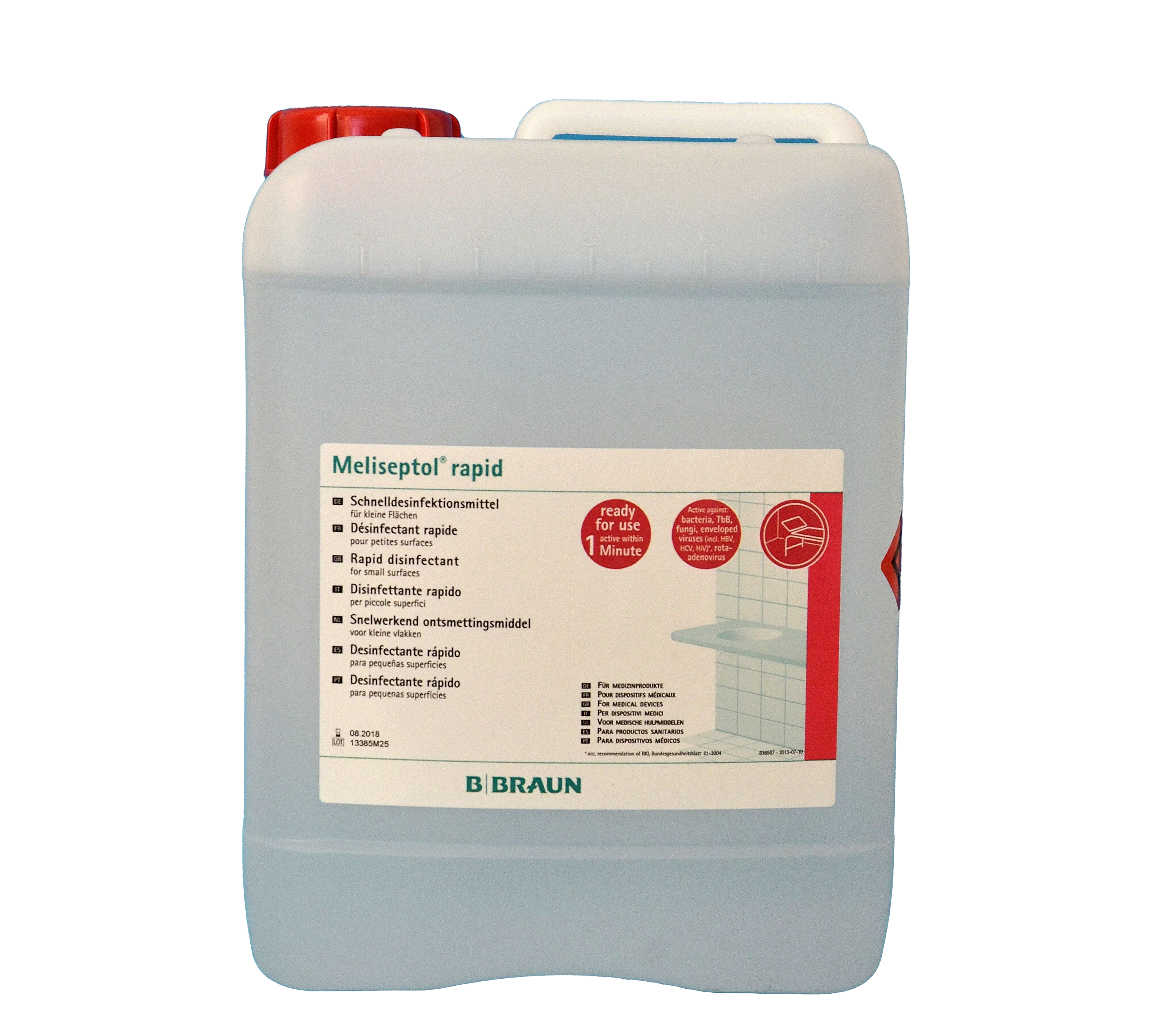 18567:Meliseptol rapid, Flächendesinfektion - Dosierpumpe oder Sprühpistole