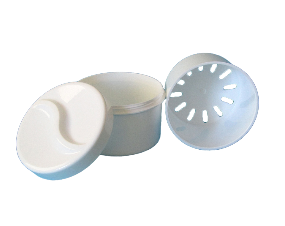 H721520:Zahnprothesendose, Prothesenbehälter, Prothesendose, Dose, Gebissdose