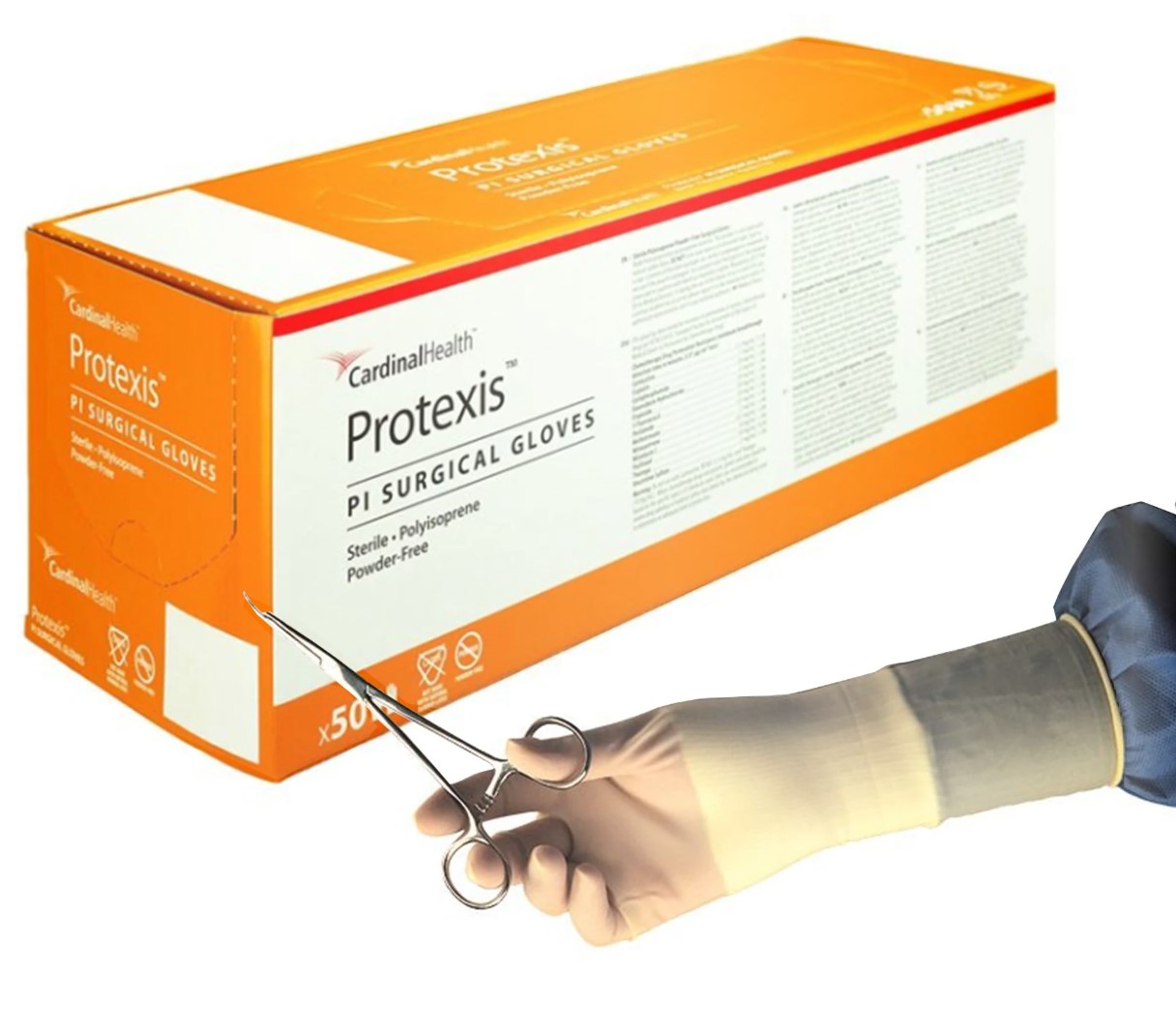 2D72PT65X:Protexis™ PI OP-Handschuhe, Sterile Operationshandschuhe