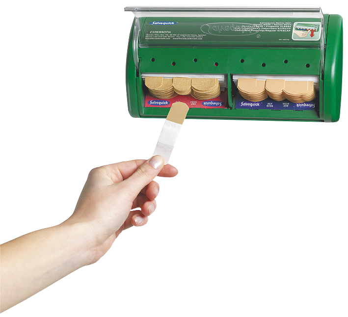 SALVEQUICK® Pflasterspender, Pflasterbox