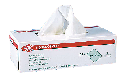 NOBACOSMED, Kosmetiktücher, Pflegetücher, Gesichtstücher