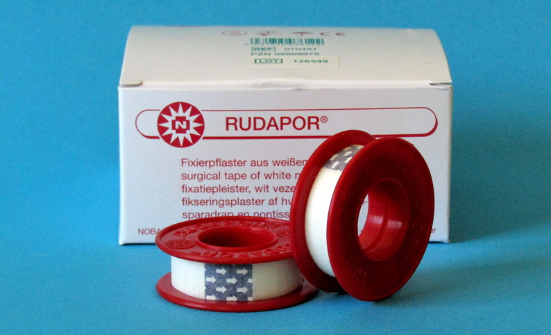 070485:RUDAPOR®, Fixierungstape, Rollenpflaster