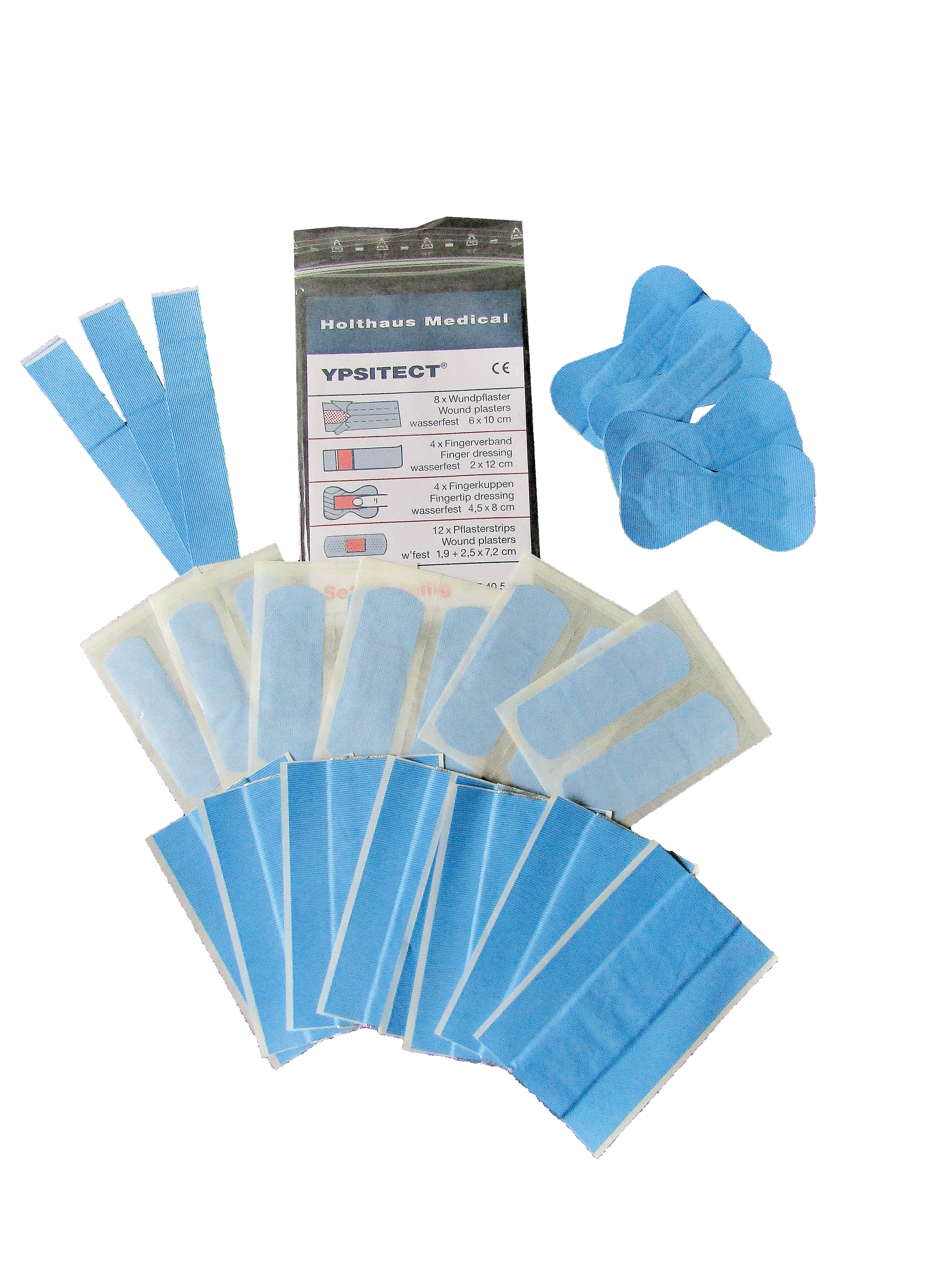 YPSITECT® Pflasterset „DIN”, Wundpflasterset
