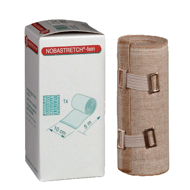 480706:NOBASTRETCH® fein Langzugbinde, Kompressionsbinde, 

elastische Binde