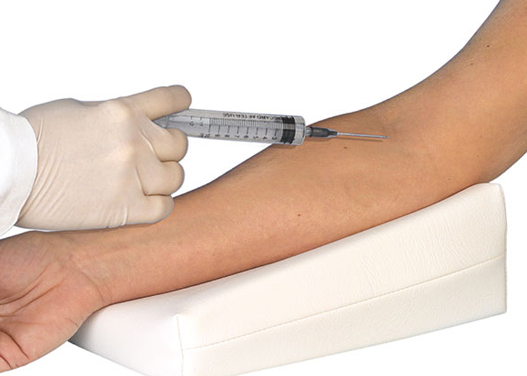 Injektionskissen, Blutentnahmekissen