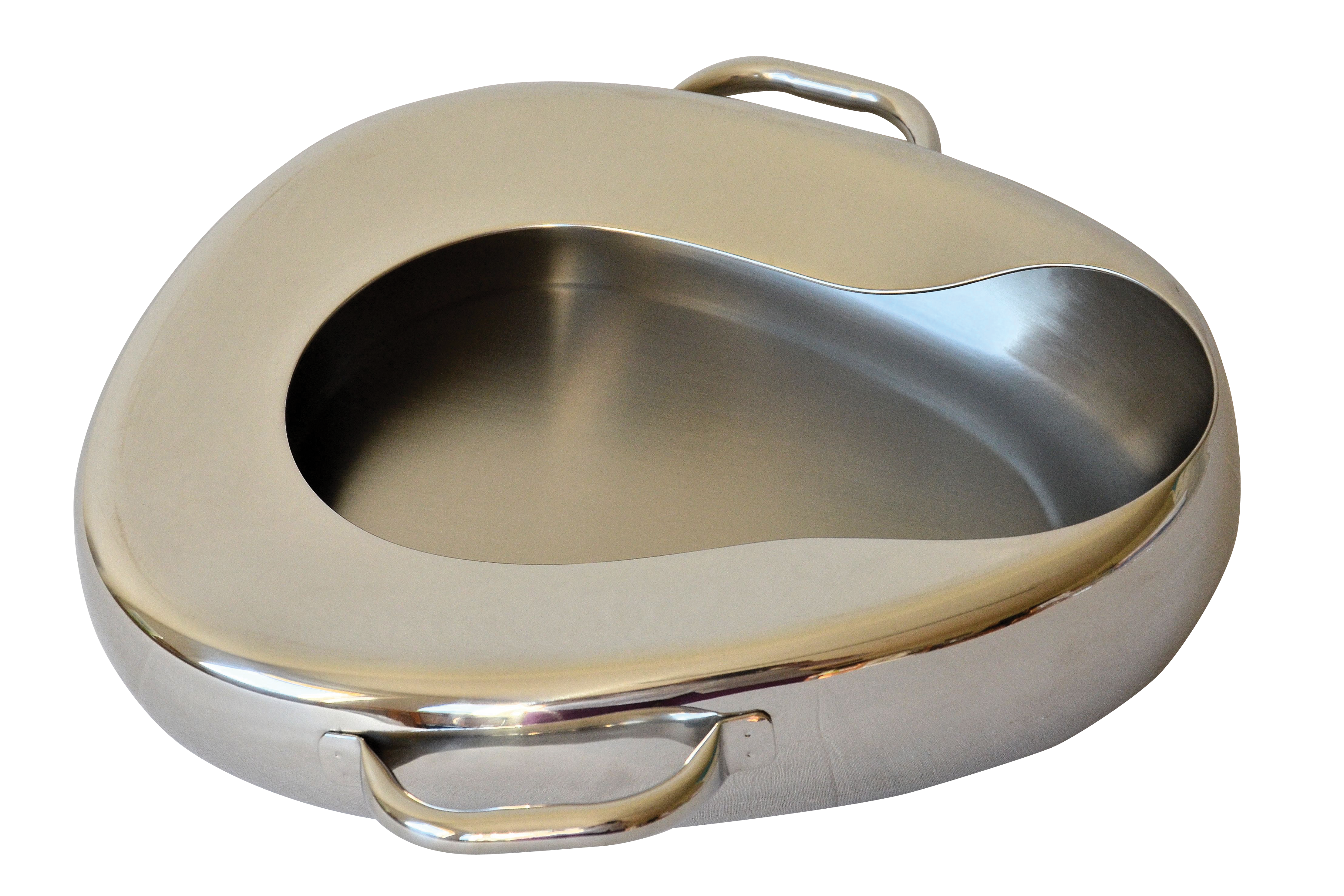 31021NIR:Steckbecken, Bettpfanne aus Edelstahl