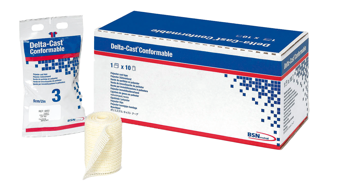 7228000:DELTA-CAST® Conformable, Gipsverband 7228000:DELTA-CAST® Conformable, Gipsverband
