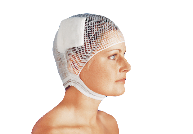 0804:Kopfverband, Verband, Netzverband, Schnellverband, Schlauchverband