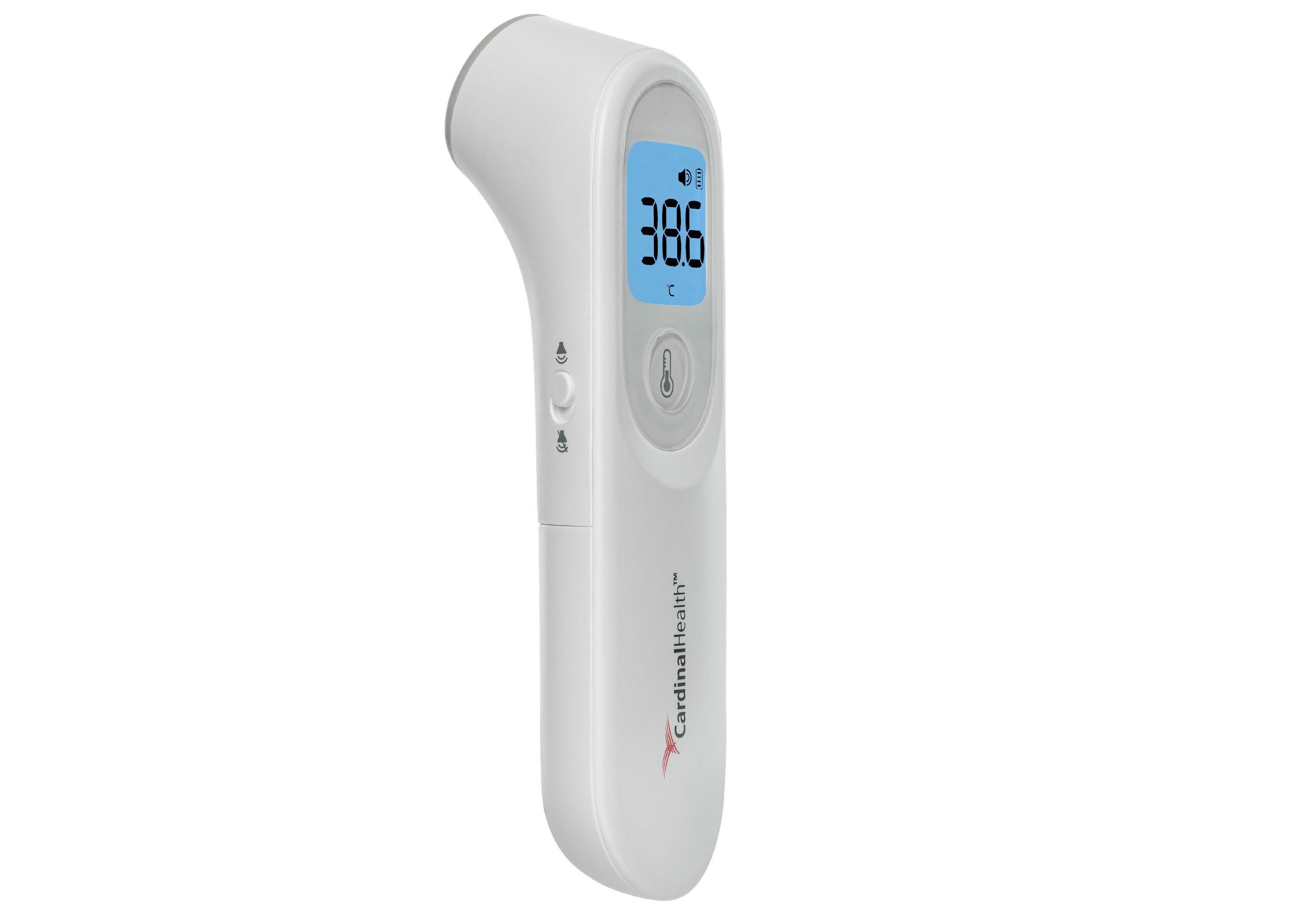 Cardinal Health Infrarot Thermometer, Kontaktloser Thermometer, Stirnthermometer