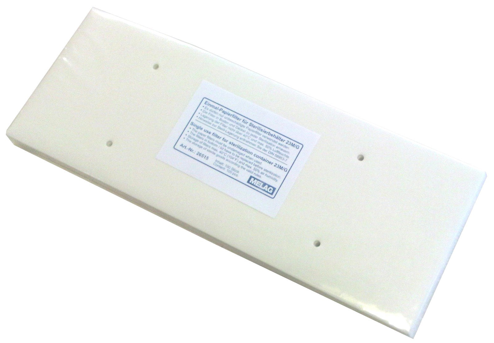 26515:Einmal-Papierfilter für Sterilisierbehälter, Filter